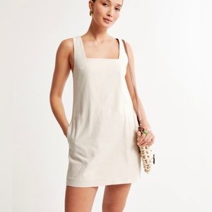 NWOT A&F Linen Blend Mini Dress